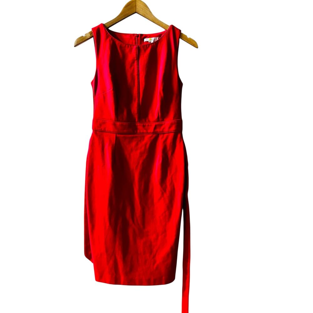 Boden Red Midi Dress